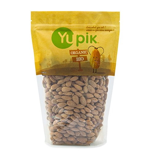 Yupik Organic Dry Roasted Almonds With Sea Salt, 1Kg