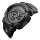 thumbnail image 3 of Reloj deportivo digital impermeable para hombre, correa negra, 3 of 5