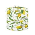 thumbnail image 2 of Xoenoiee Lemon Leaves Floral Pattern Round Pressure Cooker Dust Cover 3 qt, Air Fryer Cover Dust Cover Kitchen Appliance Cover with Pocket for Crock Pot, Washable, 2 of 6