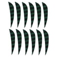 thumbnail image 2 of 12Pcs in 1 Bow DIY Shafts Turkey Fletchings - 3 Inch , Green, 8x1cm, 2 of 9