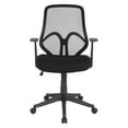 thumbnail image 4 of Flash Furniture Salerno Series High Back Navy Mesh Office Chair with Arms, 4 of 5