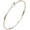 Silver, variant on Dainty Gold Bar Bracelets for Women 18K Gold Plated Handmade Minimalist Bangle Adjustable Simple Delicate Cuff Bangle Hook Bracelets Trendy Jewelry Gifts