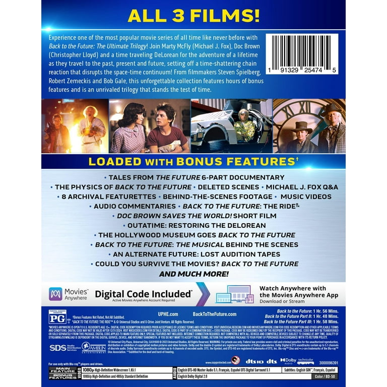 RITORNO AL FUTURO STEELBOOK (4K Ultra HD + Blu-Ray): : Michael J.  Fox , Christopher Lloyd, Robert Zemeckis, Michael J. Fox , Christopher  Lloyd: Film e TV