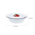 thumbnail image 3 of MasteelfCA 1pc Vintage Enamel Rice Bowls Practical Ramen Storage Bowls Enamel Tableware, 3 of 8