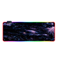 thumbnail image 1 of RGB Gaming Mouse Pad, Oversized Glowing RGB Extended Waterproof Soft Desk Mat Surface RGB Mouse Pad XL with 13 Lighting Modes 3 Brightness Level for Gaming PC, 31.5×11.8 in, Cherry blossom starry sky, 1 of 7