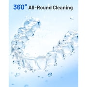 Dental Ultrasonic Retainer Cleaner Machine, 45kHz Dental Cleaning Pod with 2 Modes, Digital Timer & 200ML Capacity for Denture, Mouth Guard, Aligner, Night Guard, Braces, Toothbrush Head & Jewelry