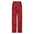thumbnail image 4 of Spider Web Pajama Pants Comfortable Elastic Waist Pajamas Fashion Sleepwear Bottoms Plus Size Homewear, 4 of 6