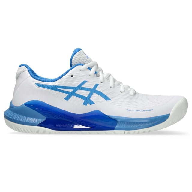 Zapatillas de Tenis ASICS Gel-Challenger 14 para Mujer Blanco/Azul Talle 7.5