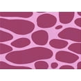 thumbnail image 1 of Ahgly Company Indoor Rectangle Patterned Raspberry Red Area Rugs, 5' x 8', 1 of 6