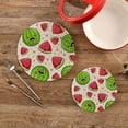 thumbnail image 2 of Coolnut Round Cotton Trivets Pot Holders, Hot Pads Pure Cotton Stylish Coasters for Boho, Farmhouse, Kitchen - 2pcs Home Decor, 2 of 7