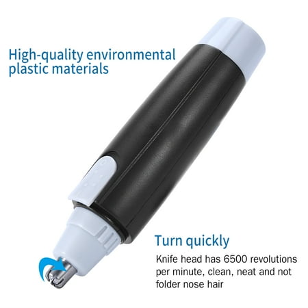 Ejoyous Portable Electric Men Removal Nose Hair Trimmer Shaver