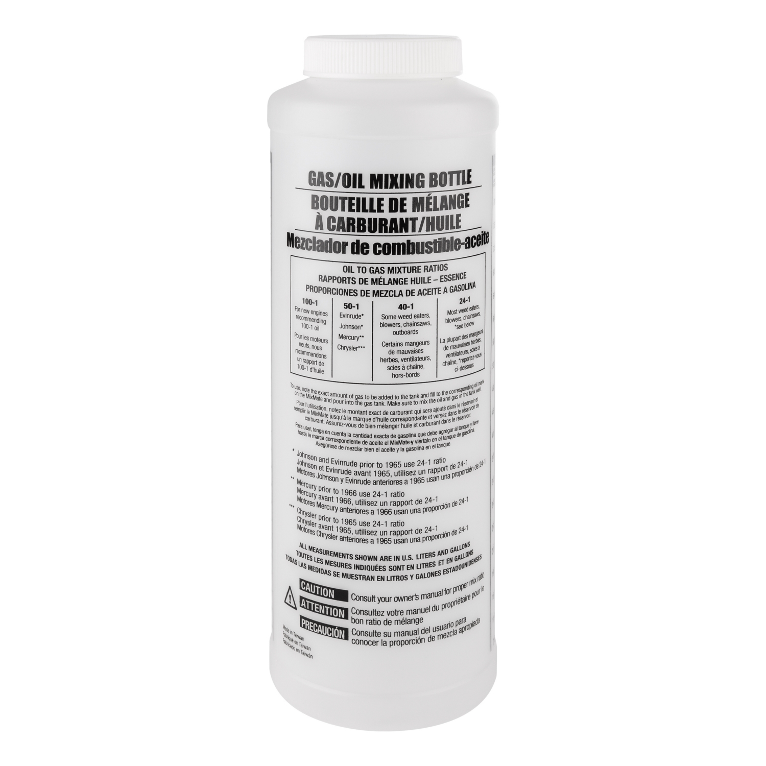 Kimpex Oil Gas Mixing Bottle for All 2 Cycle Engines ...