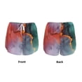 thumbnail image 3 of Daiia Colorful Abstract Waves Pattern Women's 2 in 1 Running Shorts - Lightweight Athletic Workout Gym Yoga Shorts Liner with Phone Pockets-Medium, 3 of 7