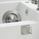 thumbnail image 5 of Organizador Escurridor de esponja de acero inoxidable, 2 uds., gancho organizador de paños de cocina autoadhesivo Tmvgtek Libre de BPA, 5 of 6