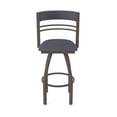 thumbnail image 5 of 860 Hunter 30" Swivel Bar Stool with Bronze Finish and Canter Storm Seat and Back, 5 of 5