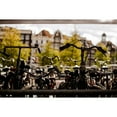 thumbnail image 3 of Berzel, Erin 18x13 Black Modern Framed Museum Art Print Titled - Bicycle Silhouettes, 3 of 5