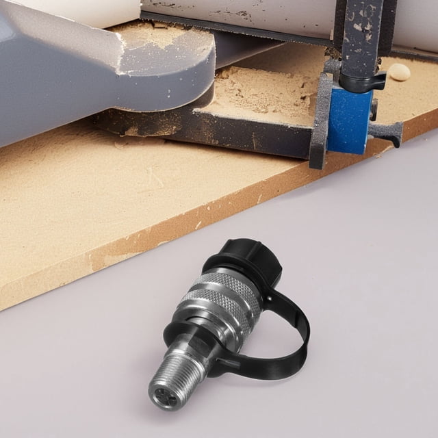 FESTFENDS 2Pcs Hydraulic Quick Coupler Multi Heavy Duty Construction for Jacks with Quick Release Function