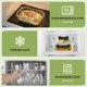 thumbnail image 4 of Juego de 8 Contenedores para Alimentos de Vidrio Borosilicato HOMBERKING, 4 of 7