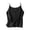 Black, variant on Summer Solid Color Blend Sleeveless Tank Top Casual Comfortable Stretch Camisole Lace up Top Women Athletic Tops Silk Tunic Must Haves Women Band Top Beach Tops Women Leotard Women Top Cute