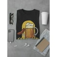 thumbnail image 3 of Oktoberfest Beer Mug W Sausage T-Shirt Men -Image by Shutterstock, Male x-Large, 3 of 4
