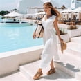 thumbnail image 3 of Ablanczoom Women Sandals Dressy Summer Sandals for Women Shoes Open Toe Rhinestone,Size 5, 3 of 8