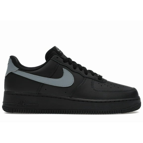 Nike Men's Air Force 1 Low '07 Black Cool Grey Shoes, from StockX
