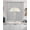Grey, variant on Grey Swag Kitchen Curtains Sets for Windows 24 Inch Length, Vintage Leather Patterned Texture Solid Modern Short Window Curtain Panels Swags Valances and Tiers 3 Piece Set for Cafe/Dining Room