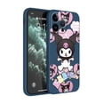 thumbnail image 1 of Bonita funda de teléfono Kuromi para Apple iPhone 8 13 Mini 11 Pro Max 14 Plus XR XS X 12 SE 7 6S 11pro, funda cuadrada suave de TPU líquido xuanjing unisex, 1 of 2