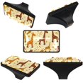 thumbnail image 4 of 4 Packs Cartoon Giraffe Crystal Glass Cabinet Knobs Drawer Handles for Kitchen Cabinets Dresser Cupboard Wardrobe Pulls Handles, 4 of 7