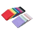 thumbnail image 2 of AUQ Bath Towels Quick Drying Hair Towel Solid Color Beach Towel, Watermelon Red, 2 of 4
