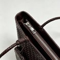 thumbnail image 6 of WeaveCC Women's Woven Leather Tote Bag Large Capacity Shoulder Handbag with Hanging Tag Multiple Colors, 6 of 7