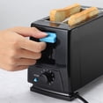 thumbnail image 7 of 2 Slice Extra Wide Slot Toaster, Stainless Steel Toaster Machine with 6 Toast Settings, Removable Crumb Tray and Compact Design for Toasting Bread, Bagels, Waffles and Puff Pastry, 7 of 7