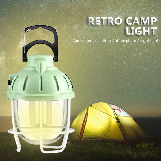 Lámpara Linterna LED para acampar - Perfecta para mochileros / Senderismo / Huracán / Emergencia