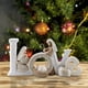 thumbnail image 5 of Set De Natividad Estatuilla De Navidad Decoración Para El Hogar Resina Sagrada Familia Regalo paz Macarena Estatuilla de la Natividad, 5 of 8