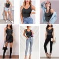 thumbnail image 7 of COMFREE Camisoles with Built in Bra for Women Plus Size Tummy Control Tank Tops Shapewear, 7 of 7