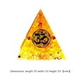 thumbnail image 2 of Pirámide de Orgonita de cristal Wdftyju, 2 of 8