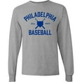 thumbnail image 3 of Inktastic Philadelphia Baseball Long Sleeve T-Shirt, 3 of 5
