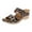A(Black), variant on EQWLJWE Sandals Women 2022 Retro Casual Flowers High-heeled Flat-bottomed Ladies Wedge Slippers