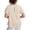 Light Brown, variant on Women's Short Sleeve Workout Shirts UPF 50+ Open Back Tops Sun Protection Athletic Yoga T-Shirts Light Pink XL