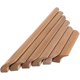 thumbnail image 3 of Set of 10 Fan-Shaped Wooden Cupboard Handles - 128mm Center Distance with Screws, 3 of 5