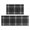 Black and White Checkered Pattern, variant on Rainbow Checkered Pattern Anti Fatigue Kitchen Rugs Set Of 2, Non Slip Washable Decorative Floor Mats for Kitchen Sink Laundry, 17"x30" and 17"x47"