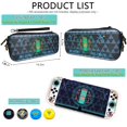 thumbnail image 2 of Étui Rigide de Transport Compatible avec Nintendo Switch / OLED, pour Zelda tear of the kingdom Étui de Voyage Portable avec Housse de Protection PC Ensemble de Poignées pour Pouces, 2 of 8