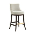 thumbnail image 6 of Lucia Modern Wood Upholstered Chenille Barstool in Natural, 6 of 9