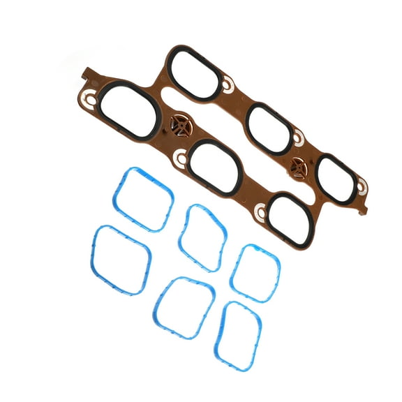 Intake Manifold Gasket Set for Buick for Enclave 12673301 Rubber Blue Brown