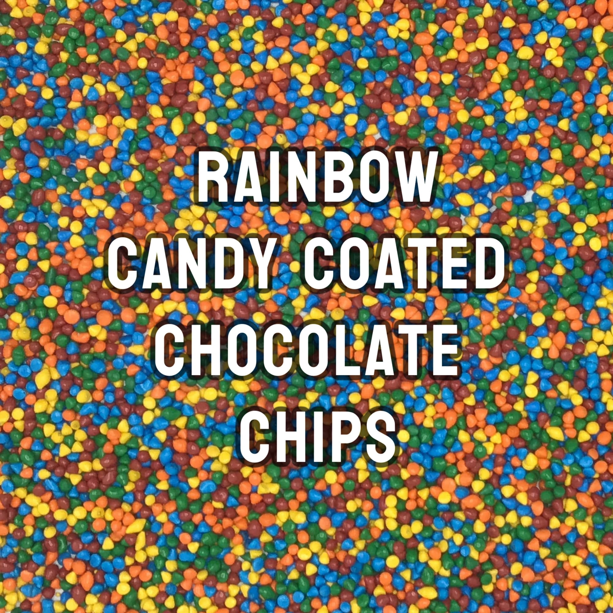 Rainbow Candy Coated Chocolate Chips | 1.5 lbs Cosmic Brownie Sprinkles | Mini Chocolate Baking Chips for Ice Cream & Cake Decorating | Kosher Nut Free Non GMO Vegan & Gluten Free | Stern’s Bakery