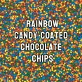 thumbnail image 2 of Rainbow Candy Coated Chocolate Chips | 1.5 lbs Cosmic Brownie Sprinkles | Mini Chocolate Baking Chips for Ice Cream & Cake Decorating | Kosher Nut Free Non GMO Vegan & Gluten Free | Stern’s Bakery, 2 of 5
