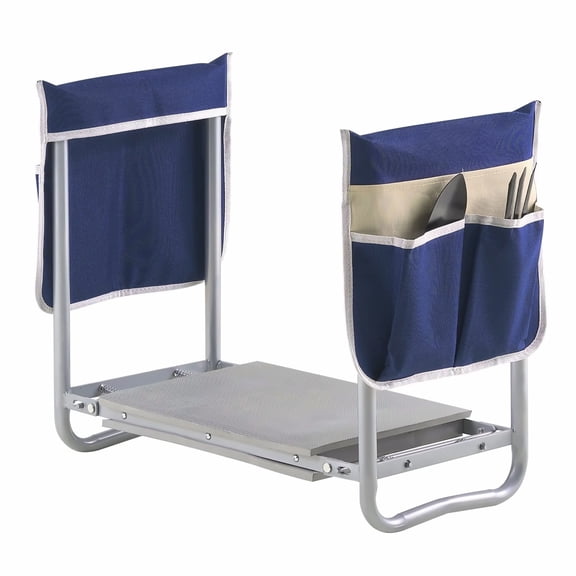 Garden Kneeler 11" EVA Pad 2 in 1 Folding Garden Stool Heavy Duty Garden Bench