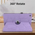 thumbnail image 3 of Case for Samsung Galaxy Tab S6 Lite 10.4 inch P610 P615, 360 Rotating Stand, Purple, 3 of 7