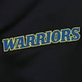 thumbnail image 6 of Men's Mitchell & Ness Black Golden State Warriors Blackout Collection Vintage Full-Snap Satin Jacket, 6 of 7