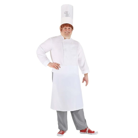 Men's Plus Size Disney and Pixar Alfredo Ratatouille Costume